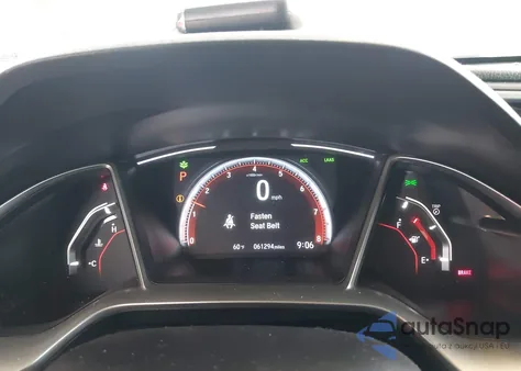 2019 Honda Civic Sport из США, поврежденный, VIN 19XFC2F80KE026067